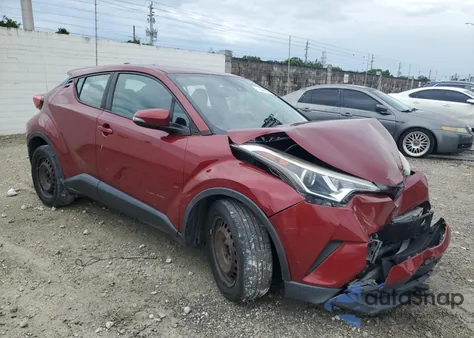 2019 Toyota C-Hr Xle z USA, uszkodzony, nr VIN NMTKHMBX9KR096440